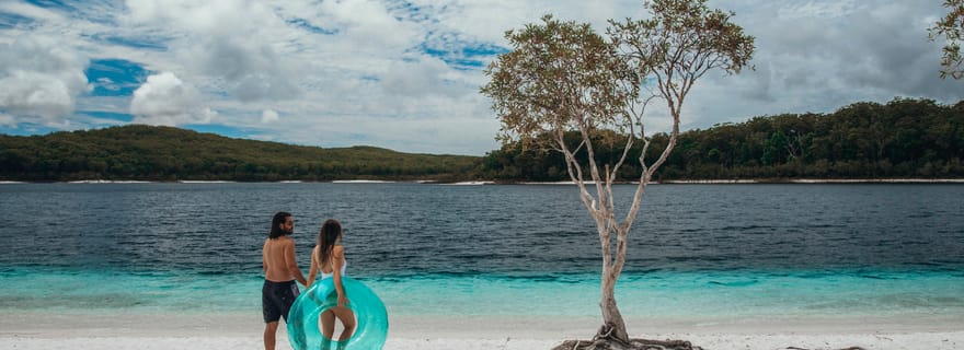 Depuis Rainbow Beach : visite d'une journée de K'gari (île Fraser)