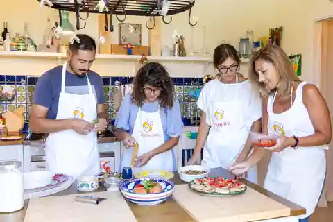 Sorrento: Madlavningskursus for små grupper i en lokals hjem