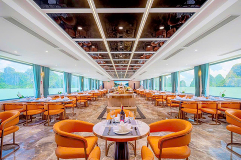 Ha Long Bay: Leona Cruise 6 Star Day Ship with Lunch