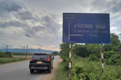 De Phong Nha a Hue en Coche Privado Sólo con Conductor Privado