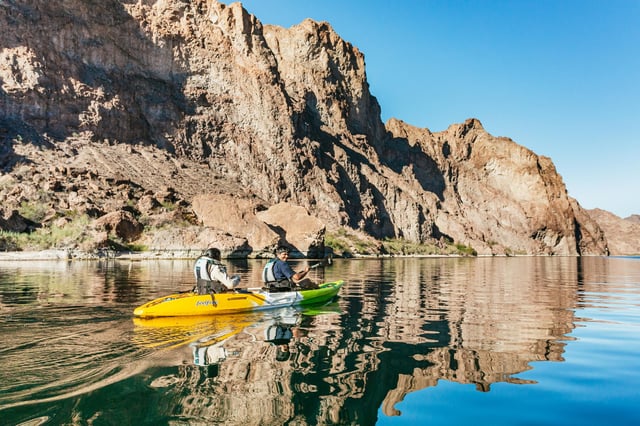 Las Vegas/Willow Beach: Guided Kayak Tour to Emerald Cave