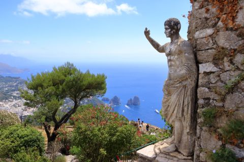 From Naples: Tour of Capri and Blue Grotto