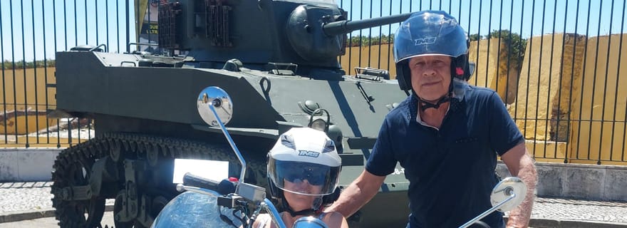 Elvas, la clé du royaume, visite en side-car