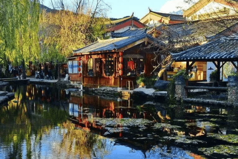 Biking tour&amp;guide visit Lijiang baisha village market parkNo lunch