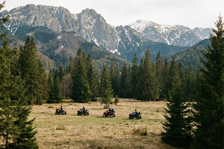Krakow: Zakopane Quads, Bonfire Dining & Hot Springs Escape Zakopane Quads, Bonfire & Hot Springs — With Hotel Pickup