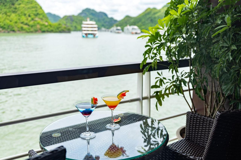 From Ninh Binh : 2-3 Days Lan Ha Bay- Balcony, Jacuzzy Cabin From Ninh Binh : 2 Days Lan Ha Bay - Balcony, Jacuzzy Cabin