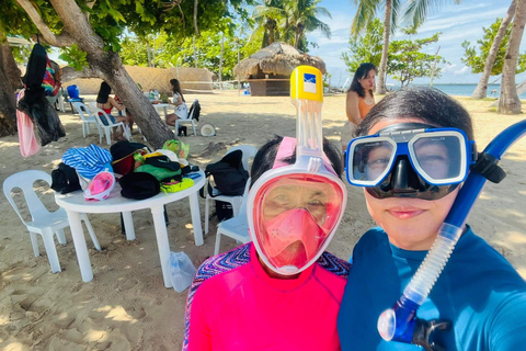 Praia de Nagtabon com almoço