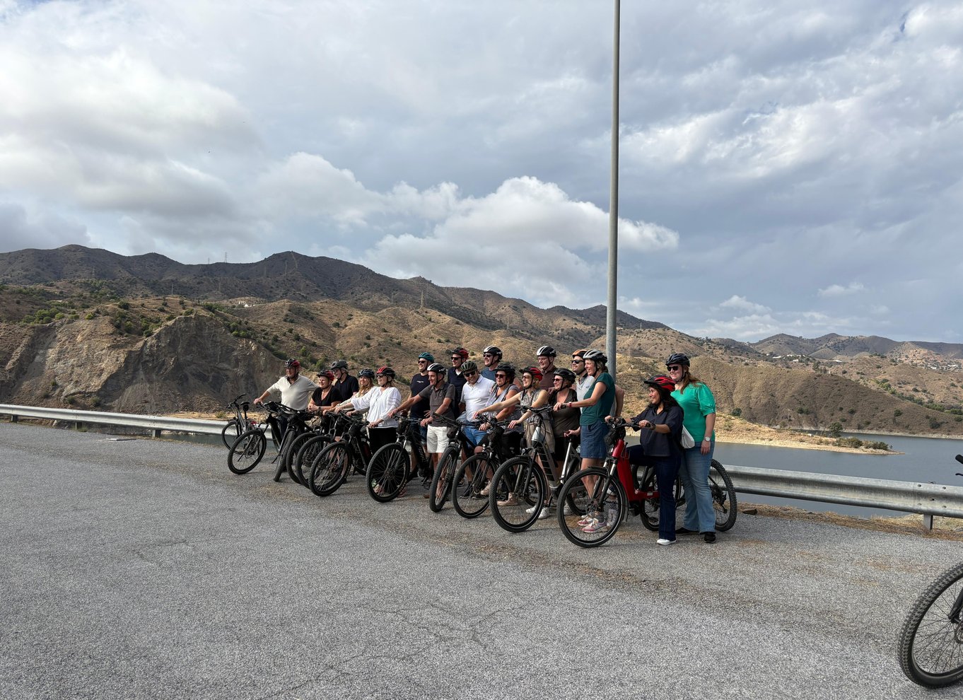Málaga: Nem 3-timers elcykeltur i Montes de Málaga