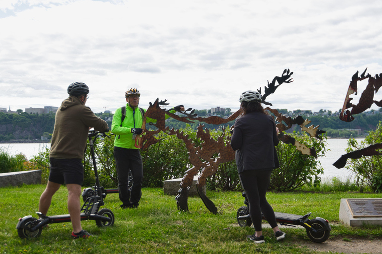 Electric Scooter Guided Tour of Quebec City