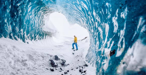 Skaftafell: Ice Cave Tour and Glacier Hike