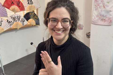 Tokyo, Asakusa:Ring-Making Workshop w/ Japanese Vintage Coin