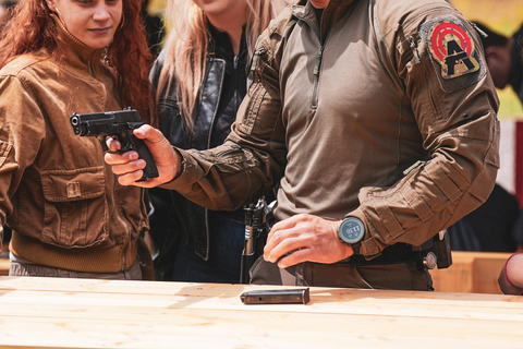 Belgrade: Outdoor Shooting Experience with Instructor 9MM Tactical – 40 Rounds