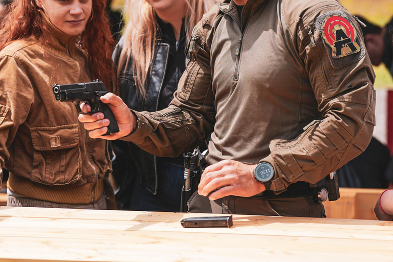 Belgrade: Outdoor Shooting Experience with Instructor 9MM Tactical – 40 Rounds