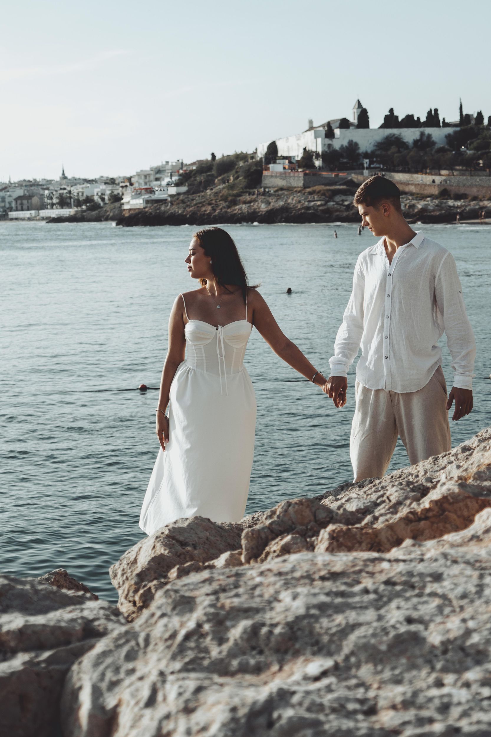 Sitges: Privates Fotoshooting in der mediterranen Küstenstadt