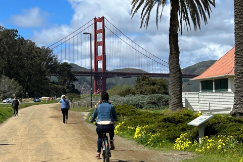 San Francisco: Golden Gate nach Sausalito mit dem Fahrrad auf FranzösischSan Francisco : Golden Gate nach Sausalito mit dem Fahrrad