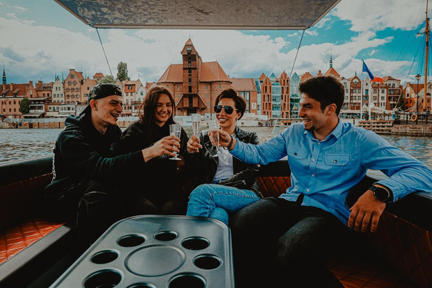 Gdańsk : visite guidée EcoCruise autour de la vieille ville de Gdańsk