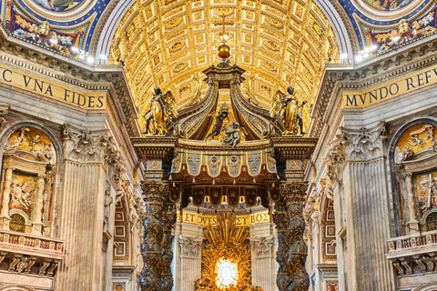 Roma: Visita a los Museos Vaticanos, la Capilla Sixtina y San PedroMuseos Vaticanos y Capilla Sixtina - 20 Personas - Inglés