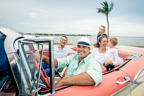 Miami Beach: 2h Classic Car Tour with Local Guide