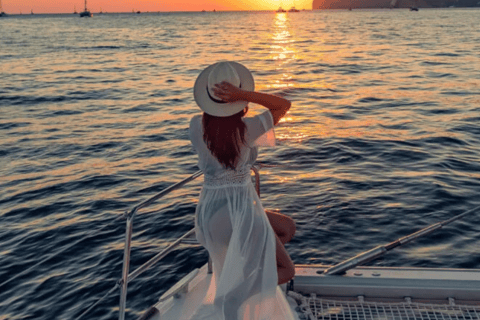 Dia: Day & Sunset Cruise with Menu by Greece's Top 100 Chef