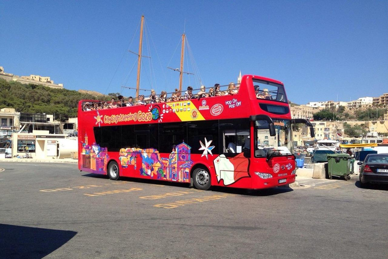 St Julian's: Gozo Full-Day Opentop Bus and Comino Caves
