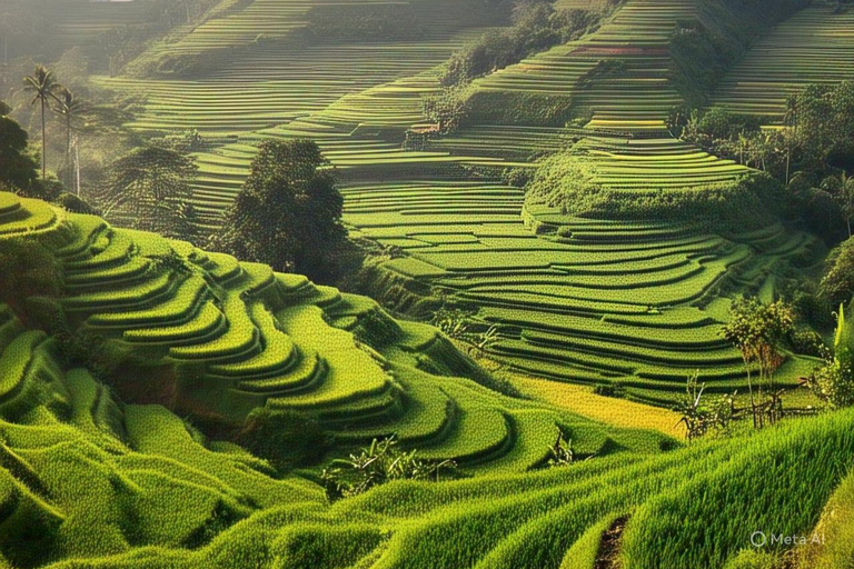 Ubud Tour: Monkey Forest, Tegalalang Rice Terrace, & temple