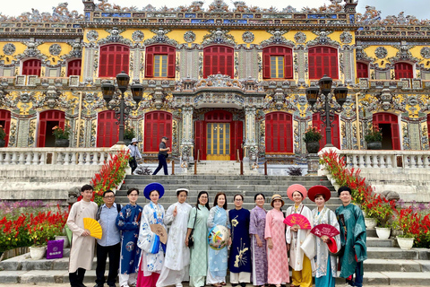 Da Nang: Hue Imperial Citadel and Khai Dinh Tomb Tour Join with Group Tour by Bus through Hai Van Tunnels