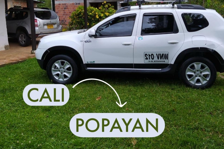 Cali: Private Transfer from Cali to Popayan Cali: Private Transfer to Popayan