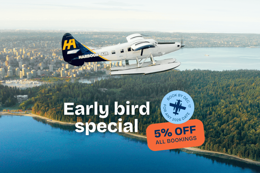 Von Seattle: Einfacher Transfer mit dem Wasserflugzeug nach Vancouver, BC. Foto: GetYourGuide Von Seattle: Einfacher Transfer mit dem Wasserflugzeug nach Vancouver, BC. Foto: GetYourGuide