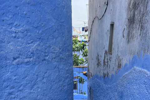 Chefchaouen the blue city and waterfalls akchour The blue town chefchaouen with hiking at the Akchour