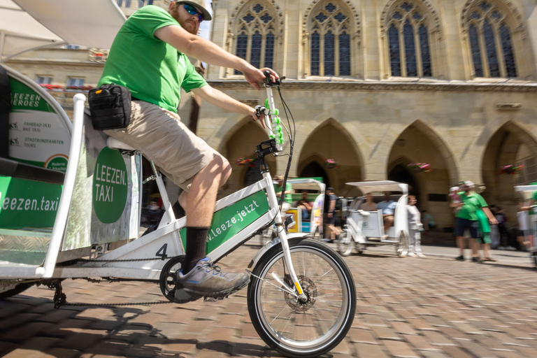 Münster: City tour guiado particular na cidade por um riquixá1 hora - Rickshaw City Tour