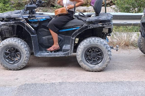 Tirana: Off-Road ATV Adventure to Bovilla Canyon & Viewpoint Bovilla Lake – Single Ride (1 People / 1 Quad Bike)