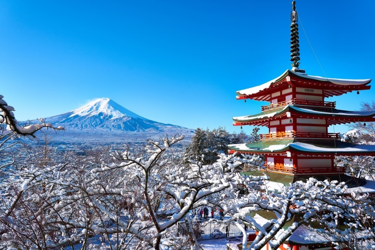 Mt Fuji and Lake Kawaguchi Scenic 1-Day Bus Tour Tour with Shinjuku LOVE Object Meeting Point