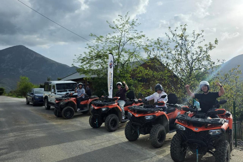 Tirana: Off-Road ATV Adventure to Bovilla Lake & Viewpoint From Tirana – ATV Tour with Pickup & Drop-off