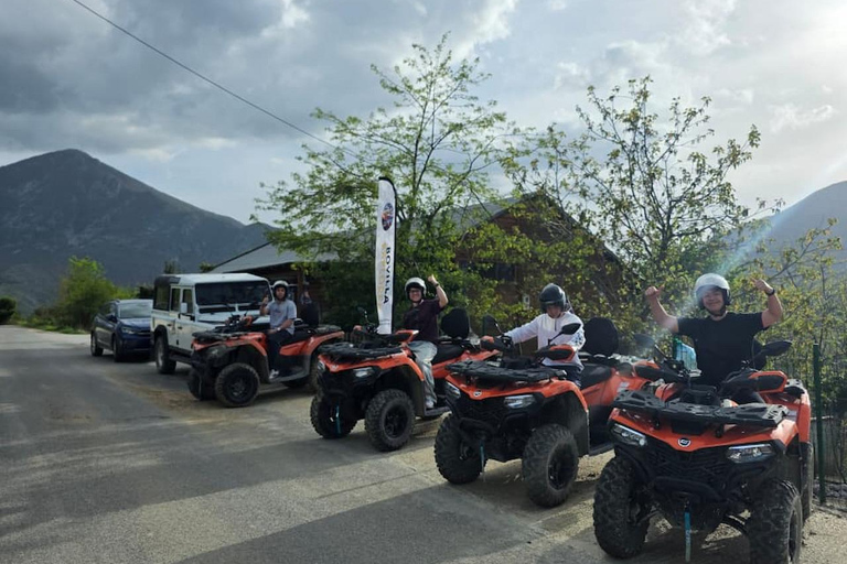 Tirana: Off-Road ATV Adventure to Bovilla Lake & Viewpoint From Tirana – ATV Tour with Pickup & Drop-off