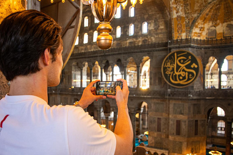 Bilhetes para Istambul: Hagia Sophia, Topkapi e Cisterna da BasílicaHagia Sophia, Cisterna da Basílica + Palácio de Topkapi, incluindo o Harém