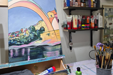 Mostar: Boutique Painting Experience in an Artist's Studio