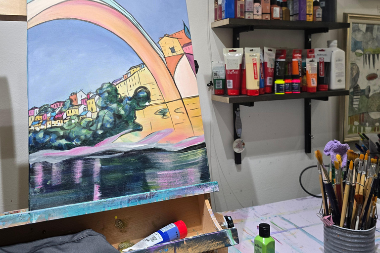 Mostar: Boutique Painting Experience in an Artist's Studio