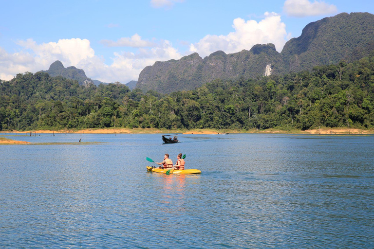 Lago Cheow Larn - Senderismo - Exploración de cuevas - Safari por la naturaleza