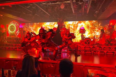 Tokyo: Samurai Show Ticket with 2 Drinks