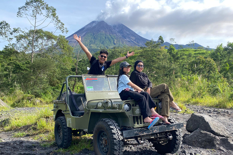 Yogyakarta: Private Merapi Jeep Lava Tour with Pickup