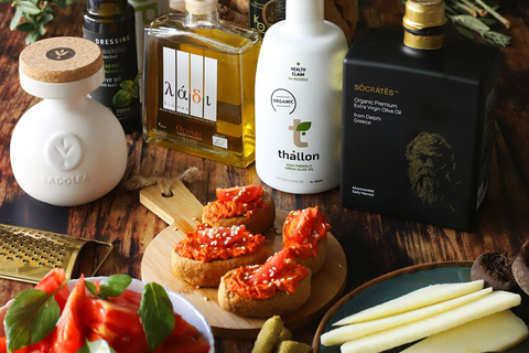 Oro Antico. Degustazione di olio d&#039;oliva greco premium presso OlicatessenOro Antico. Degustazione di olio d&#039;oliva greco premium