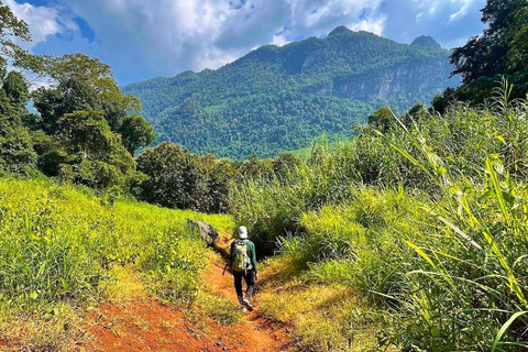 Luang Prabang Mountain Trek to Kuang Si Waterfall with Lunch