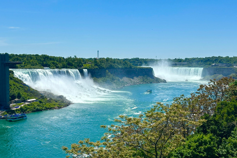 Walking Tour of Niagara Falls Canada and Hornblower Boat