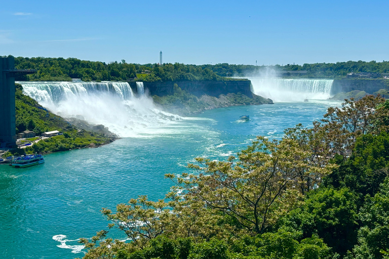 Walking Tour of Niagara Falls Canada and Hornblower Boat