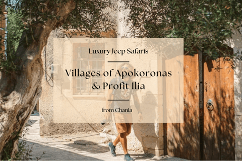 Safaris de lujo en jeep por Chania: Pueblos de Apokoronas