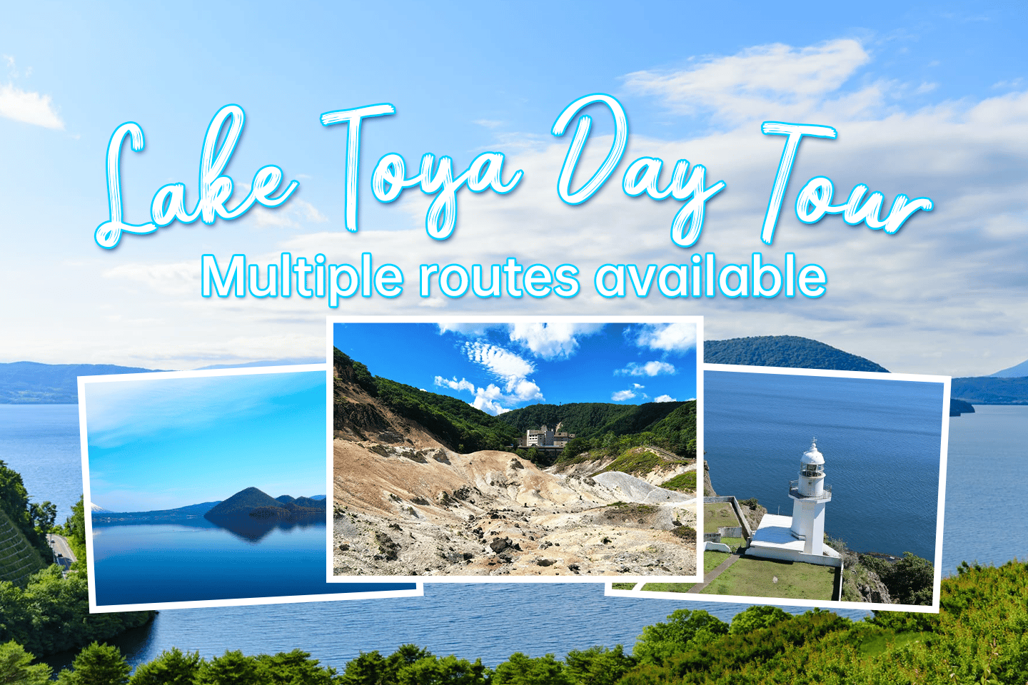Hokkaido Ganztagestour zum Toya-See