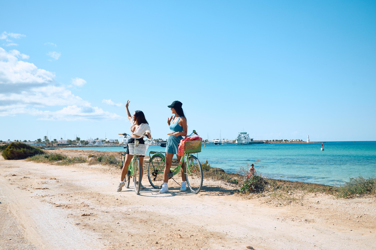 Ibiza: Formentera Boat Cruise, Bike Adventure & Sunset Party Ibiza: Formentera Boat Cruise, Formentera & Sunset Party