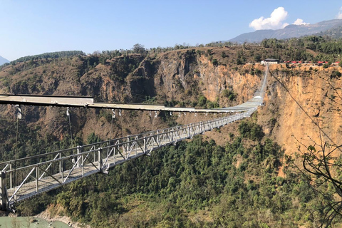 Dagtocht naar de Cliff Kushma Bungee vanuit Pokhara