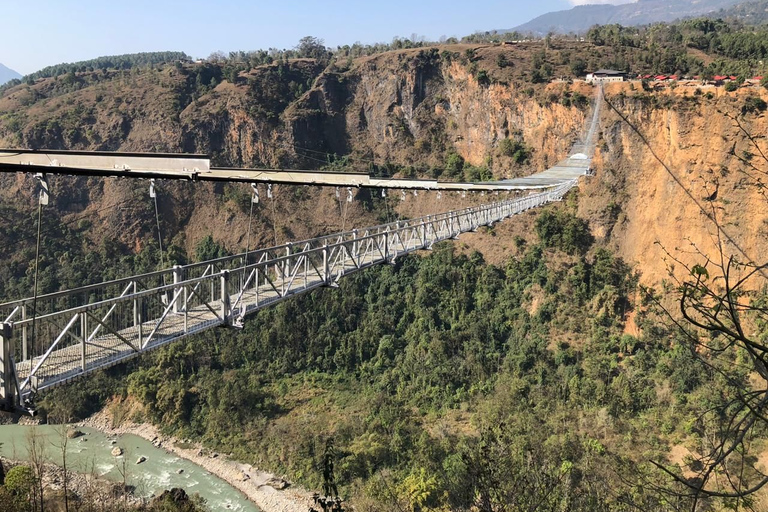 Excursion d'une journée à la falaise Kushma Bungee depuis Pokhara