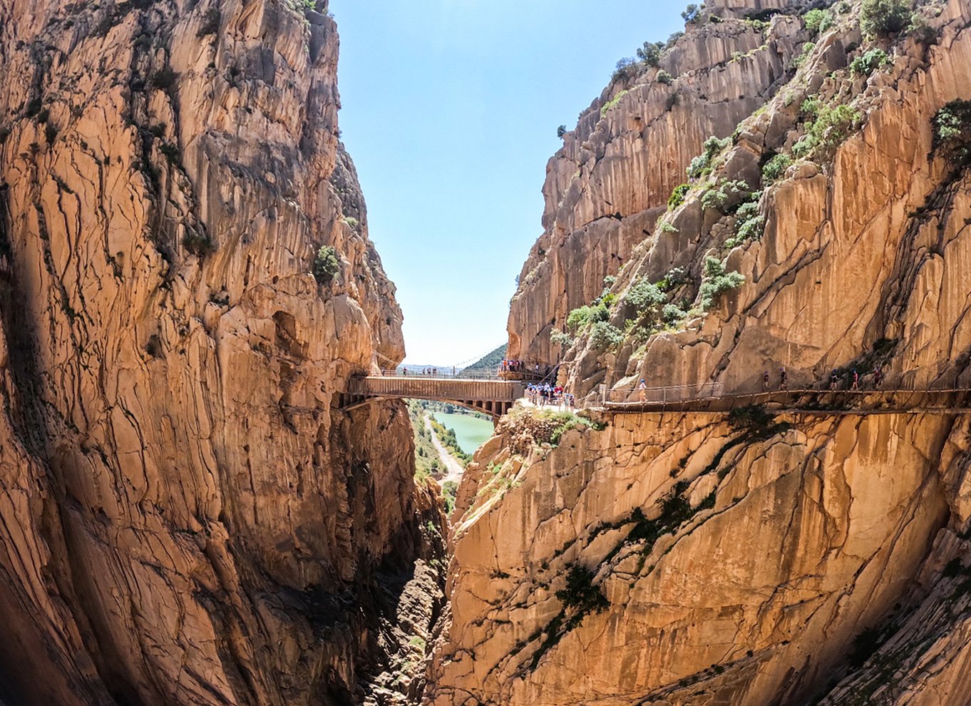 Caminito del Rey: Adgangsbillet og guidet tur